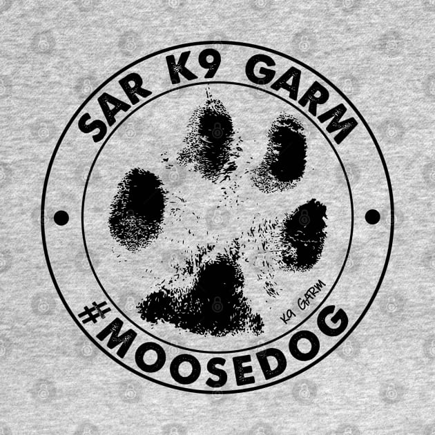 Moosedog Pawtograph Logo (single sided print) by Moosedog